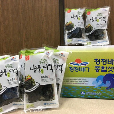 완도 특산물 냉풍미역선물세트(50g*12봉)